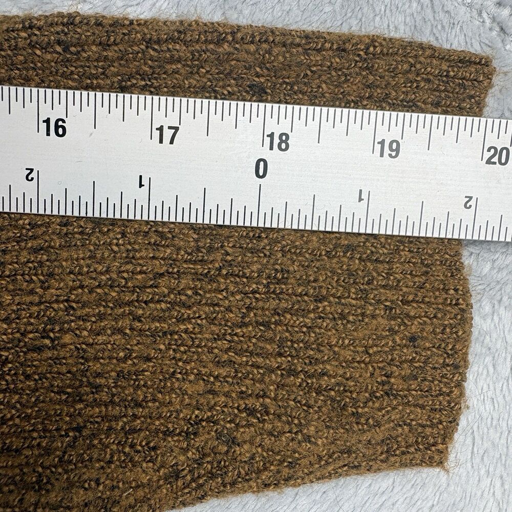 NWT Time and Tru Cowl Neck Sweater Womens L Brown Marled Oversized Cozy Soft - Picture 7 of 12